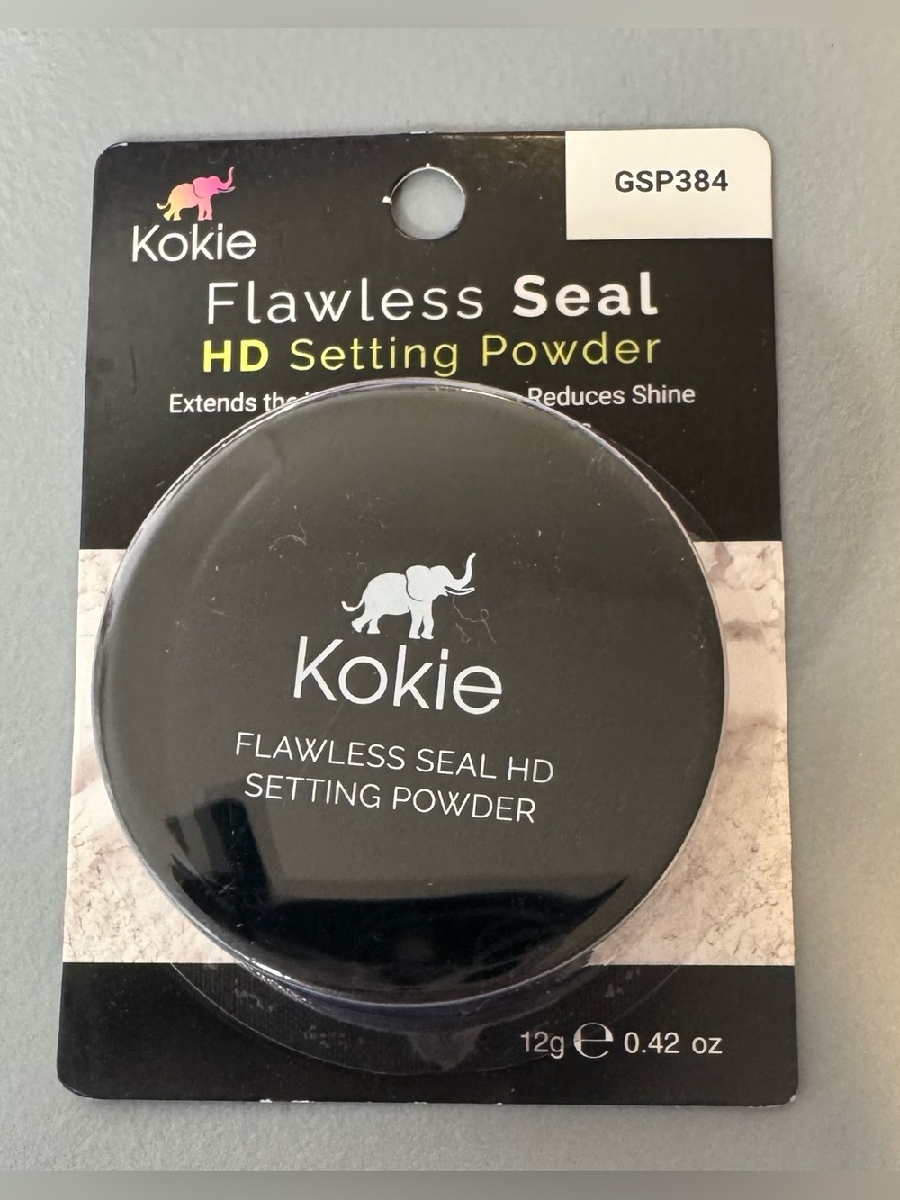 Kokie Flawless Seal HD Setting Powder - Black Compact
